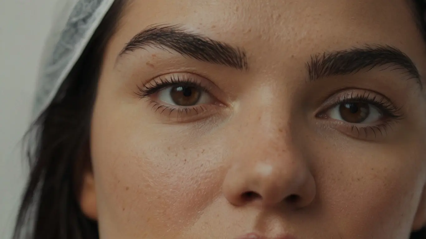 Uso de cremas específicas para el cuidado posterior al microblading.